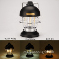 Wason antik asli boleh dicas semula boleh dicas semula lampu perkhemahan lampu luar biasa desa Dimmable Decorative Desk Lantern